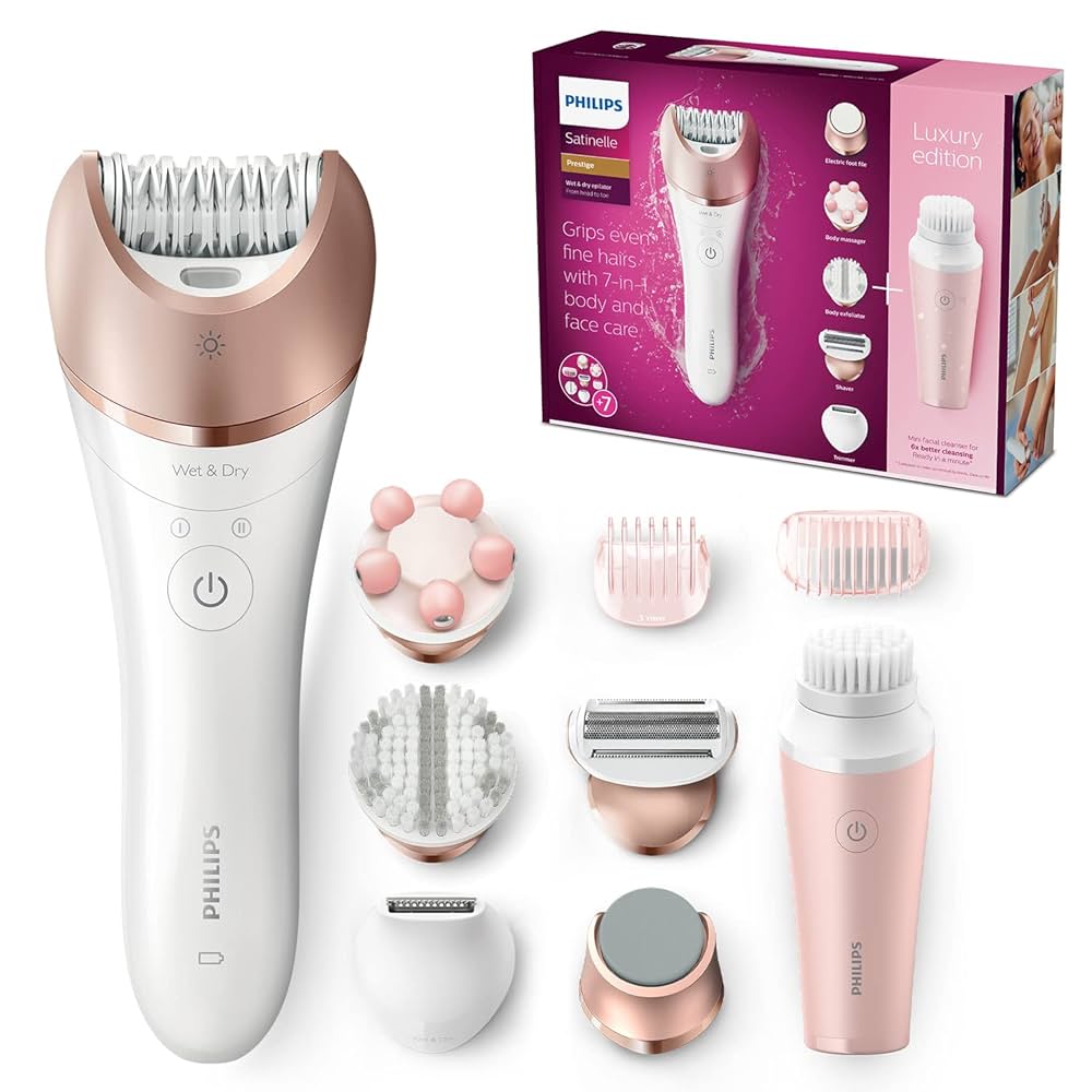 Philips Satinelle Prestige Épilateur, Épilateur sans fil